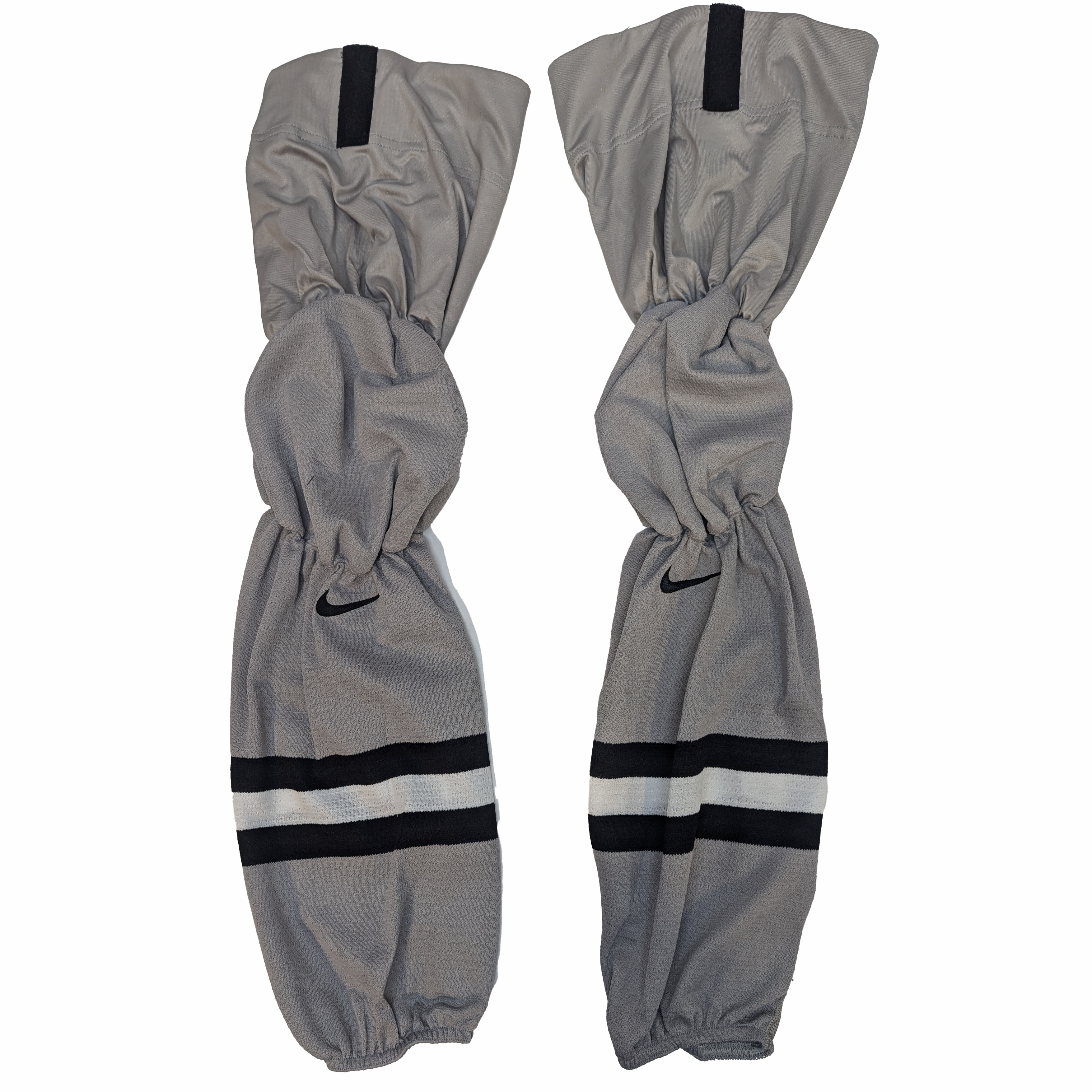 Nouveauté - Chaussette de hockey Nike NCAA (gris/noir/blanc)